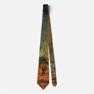 Les Alyscamps (Cemetery) by Vincent van Gogh Tie