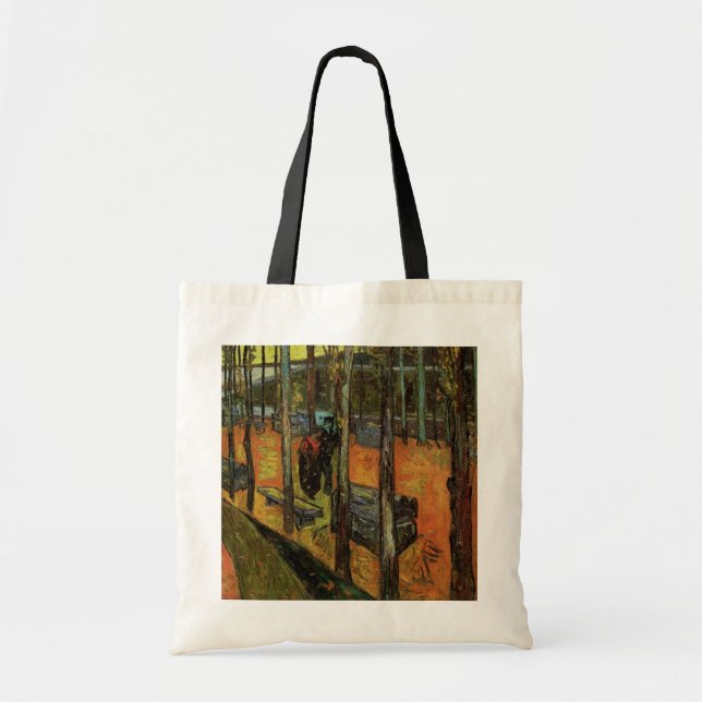 Les Alyscamps (Cemetery) by Vincent van Gogh Tote Bag (Front)