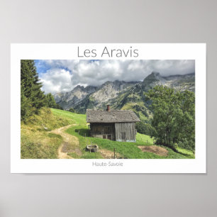 Les Aravis - Haute-Savoie, French Alps Poster