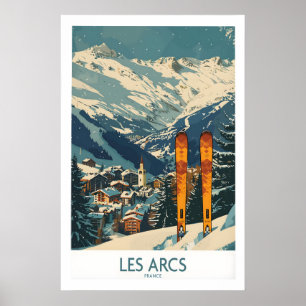 Les Arcs Wall Art - France 1