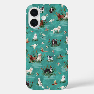 LES BARBETS Aqua iPhone 16 Case