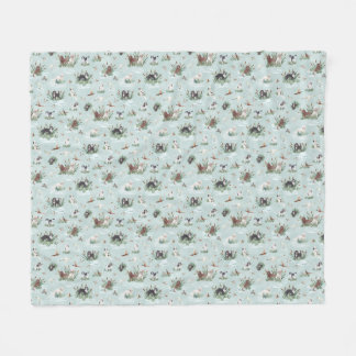 LES BARBETS FLEECE BLANKET