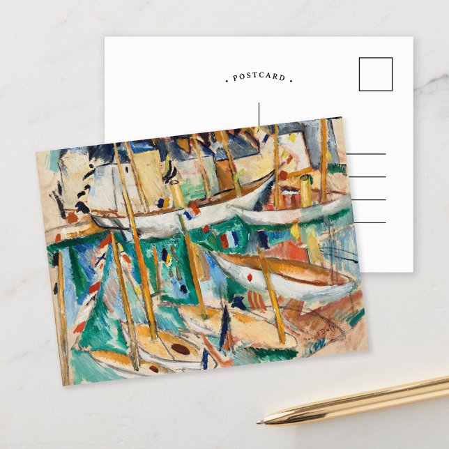 Les Bateaux | Raoul Dufy Postcard (Creator Uploaded)