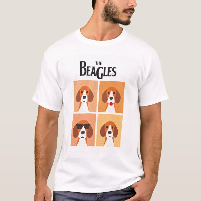 Les Beagles T-shirt graphique (Front)