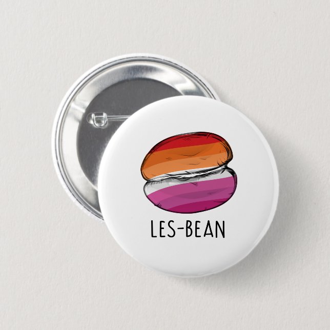 Les-Bean 6 Cm Round Badge (Front & Back)