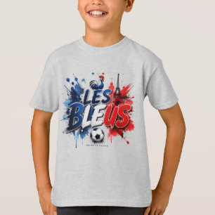 LES BLEUS Football Culture T-Shirt