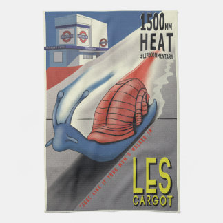 Les Cargot #LifeCommentary Tea Towel
