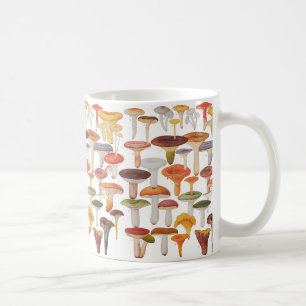 Les Champignons Mushrooms Coffee Mug