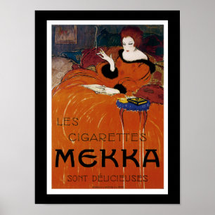 Les Cigarettes Mekka Poster
