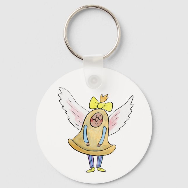 Les Cloches de Pâques Key Ring (Front)