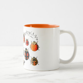 Les Coccinelles - Ladybirds Two-Tone Coffee Mug