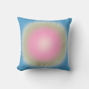 Les Couleurs 02 Blue Vintage Gradient Aura Cushion
