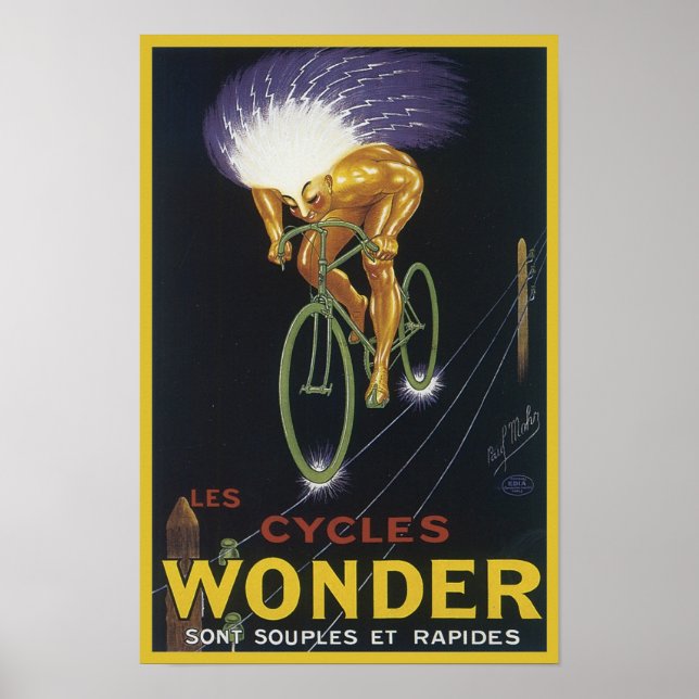 Les Cycles Wonder Poster (Front)