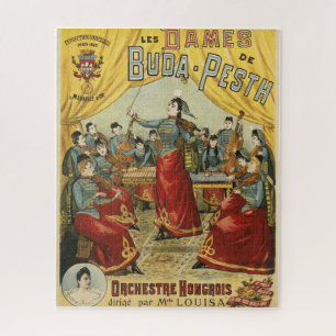 LES DAMES DE ~ BUDA PESTH JIGSAW PUZZLE