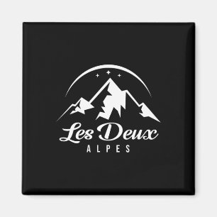 Les Deux Alpes France Ski Resort Skiing Snowboardi Magnet