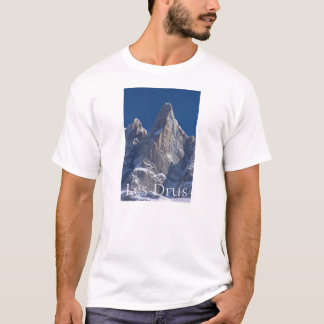 Les Drus Peaks of France Alps T-Shirt