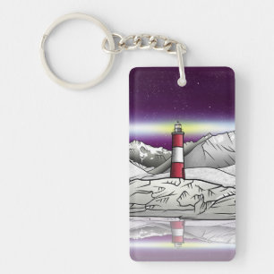Les Eclaireurs Lighthouse Southern Argentina Key Ring