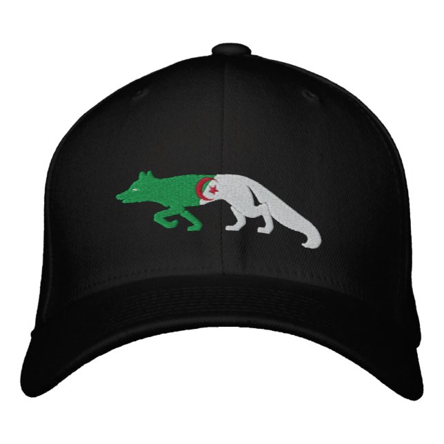 Les Fennec Algeria 2014 flag embroidered cap (Front)