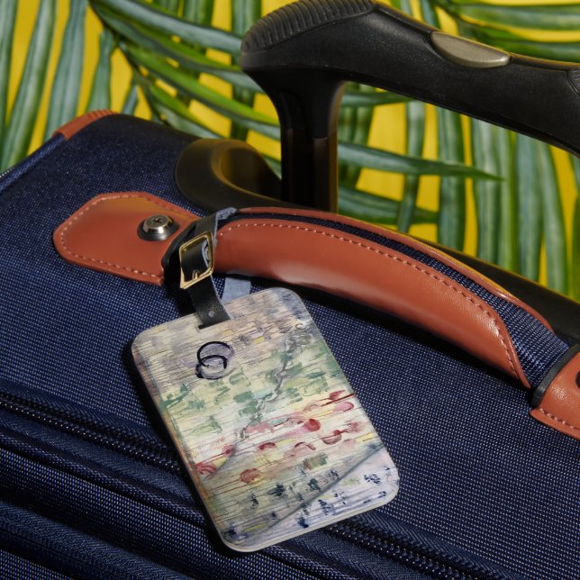 Les Feuilles Luggage Tag (Front Insitu 1)