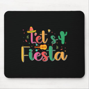 Le's Fiesta Cinco De Mayo Family Matching Mexican Mouse Mat