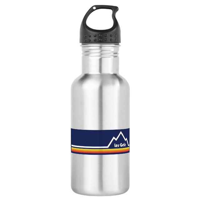 Les Gets France 532 Ml Water Bottle (Front)
