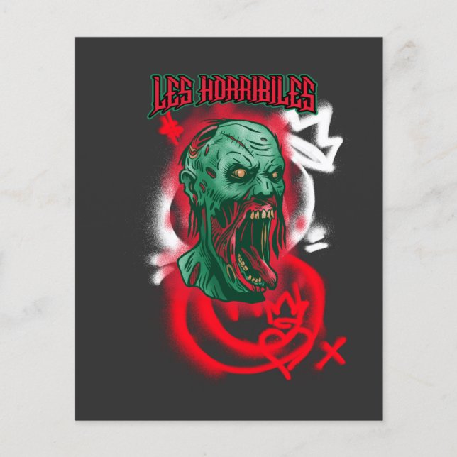 Les Horribiles Blood dripping (Front)