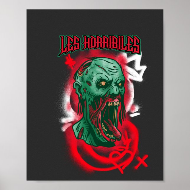 Les Horribiles Monster Poster (Front)