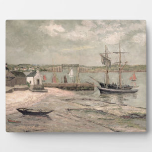Les Huitrieres, La Trinite-Sur-Mer, Morbihan, 1912 Plaque