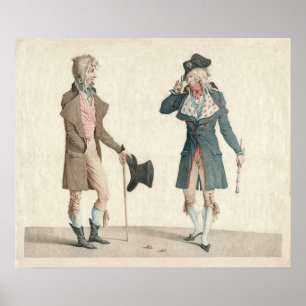 Les Incroyables by Carle Vernet Poster