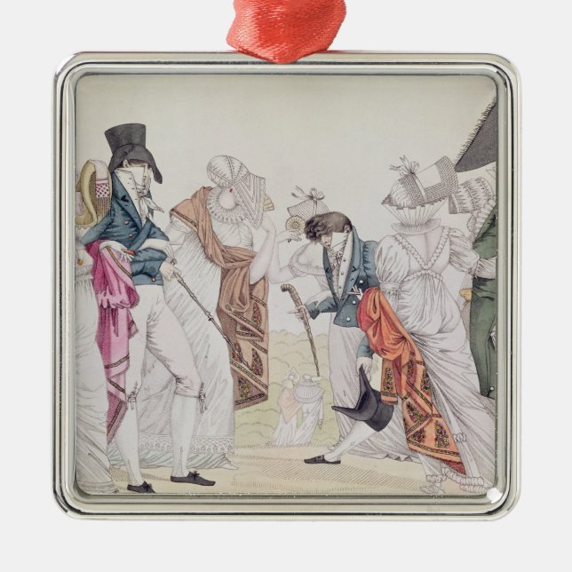 Les Invisibles', c.1807 Metal Tree Decoration (Front)