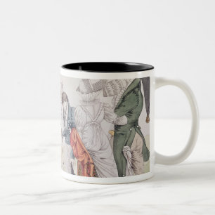 Les Invisibles', c.1807 Two-Tone Coffee Mug