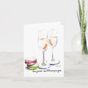Les Jours du Champagne Card