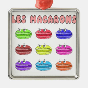 Les Macarons Cute Cartoon Metal Tree Decoration