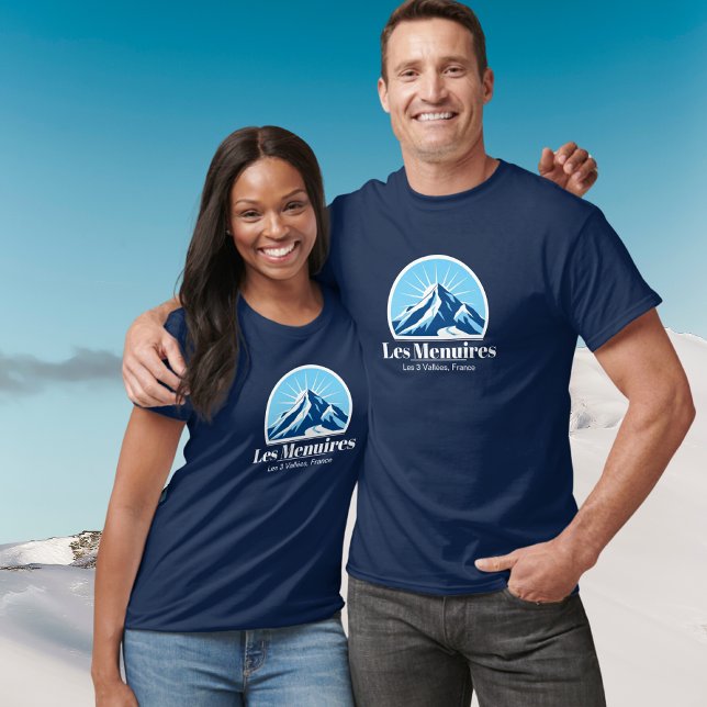 Les Menuires France ski resort vacation T-Shirt (Creator Uploaded)