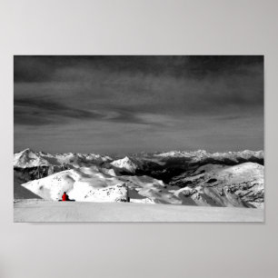 Les Menuires Three Valleys French Alps France Poster