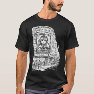 Les Misérables at the Sondheim Theatre – Hand-D T-Shirt