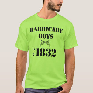 Les Miserables Love: Barricade Boys Shirt