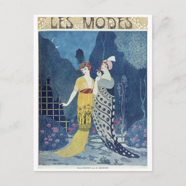 Les Modes Postcard (Front)