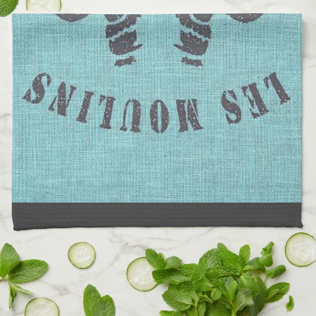 Les Moulins De Provence Tea Towel (Folded)