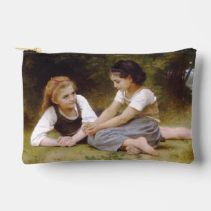 Les Noisettes: Young Girls Collecting Hazelnuts Accessory Pouch