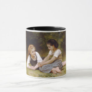Les Noisettes: Young Girls Collecting Hazelnuts Mug