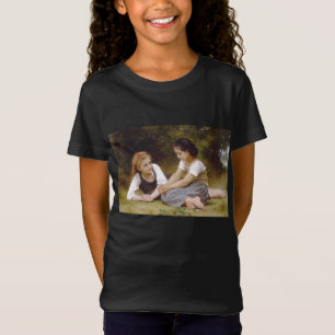 Les Noisettes: Young Girls Collecting Hazelnuts T-Shirt