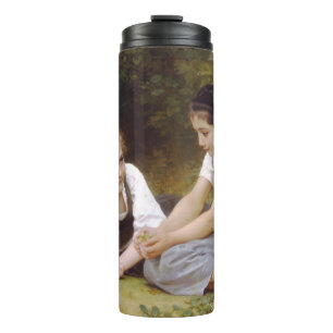 Les Noisettes: Young Girls Collecting Hazelnuts Thermal Tumbler