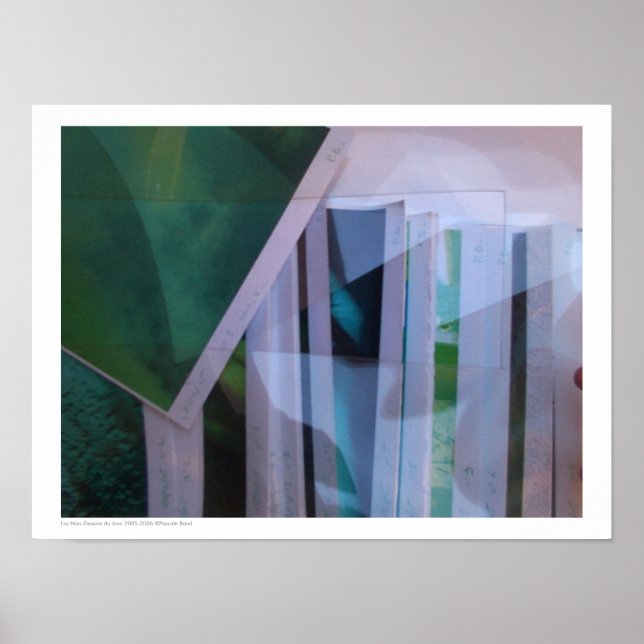 Les Non-Dessins du Jour 2005-2006 Reflections P Poster (Front)