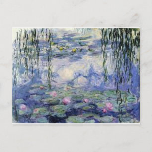 Les Nympheas de Claude Monet (Water Lilly) Postcard