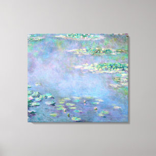 Les Nympheas Water Lilies Impressionism Fine Art Canvas Print