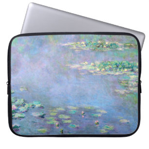 Les Nympheas Water Lilies Impressionism Fine Art Laptop Sleeve