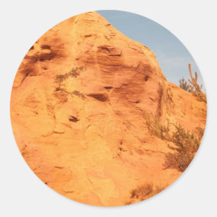 Les Ocres du Roussillon Classic Round Sticker
