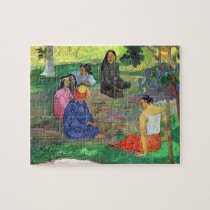 Les Parau Parau (The Gossipers) Jigsaw Puzzle