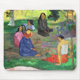Les Parau Parau (The Gossipers) Mouse Mat